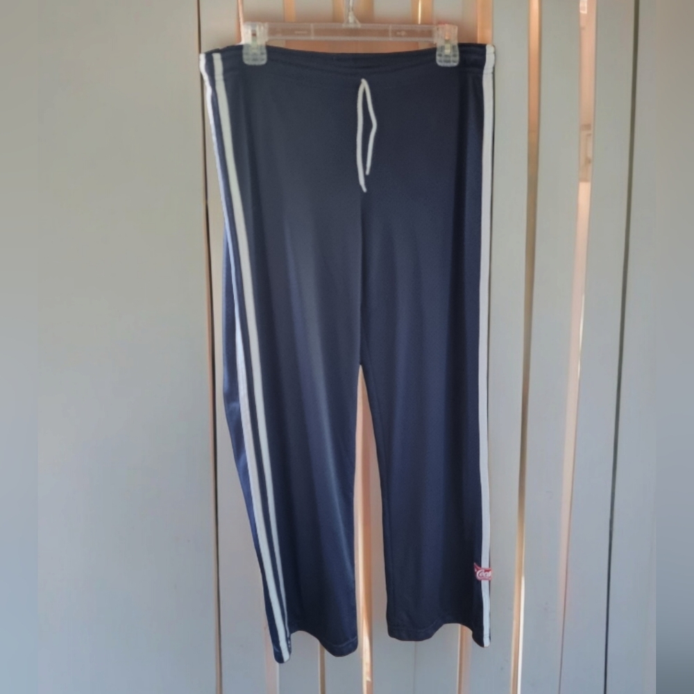 Coca-Cola Brand Vintage Nylon Joggers Track Pants